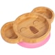 image 1 of Tiny Dining Children's Bamboo Suction Koala Plate - Pink
