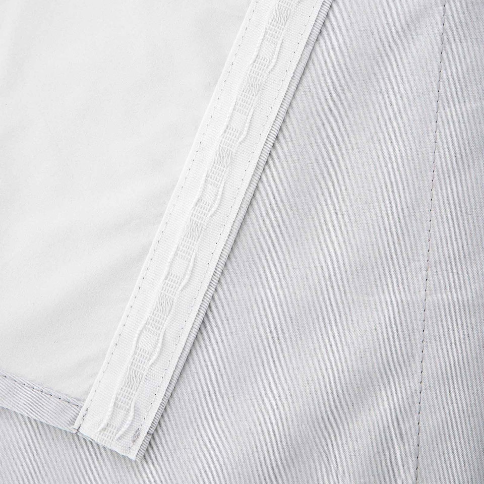 image 1 of Homescapes Blackout Curtain Lining Pair 3-Pass Coating - 64 x 52 Inches | Grey | Grey