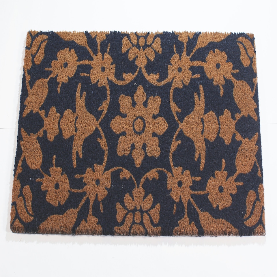 image 1 of RHS Jekyll Floral Door Mat Latex Backed 45 x 75cm