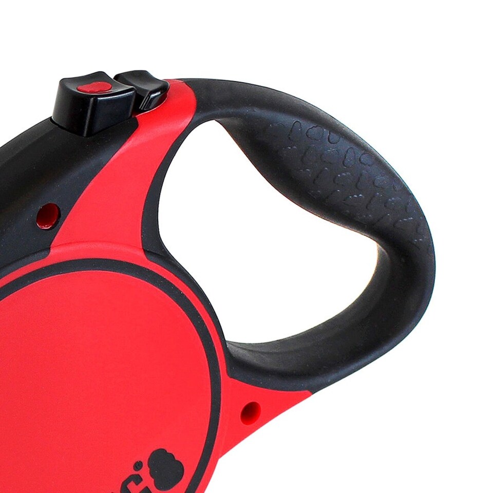 image 1 of KONG Terrain Retractable Dog Lead 5m Red Small