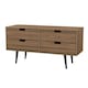 image 4 of Taiwan 4 Drawer Bed Box in Carini Walnut (Ready Assembled) | Brown | Carini Walnut