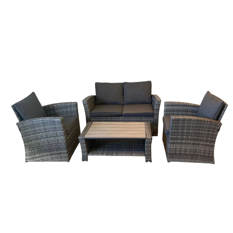 image 1 of The Wilmslow 4 Seat Rattan Sofa Lounge Set