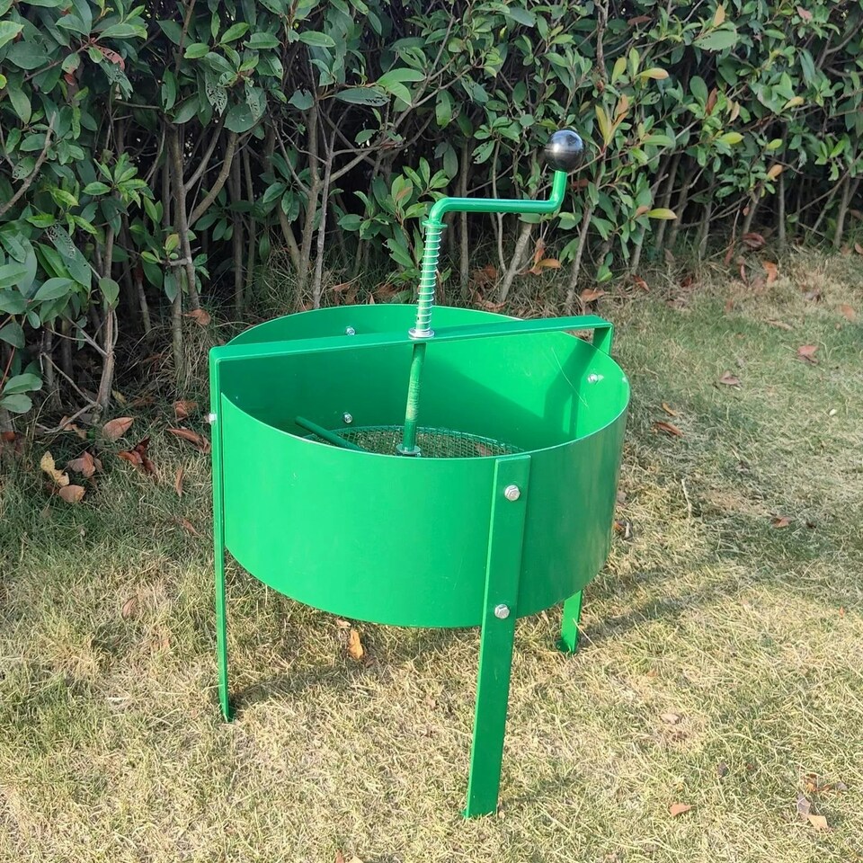 image 1 of Gr8 Garden Rotary Soil Sifter Compost Sieve Large 18 Litre Earth Riddle Screener Green | One Size