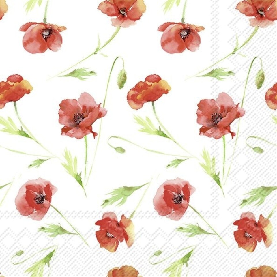 IHR Lena Cocktail Napkin 25cm 3ply 20 Pack