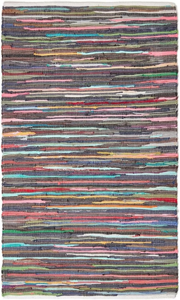 image 1 of Homescapes Recycled Cotton Chindi Rug - 60 x 90 cm | Multi | Multicolour