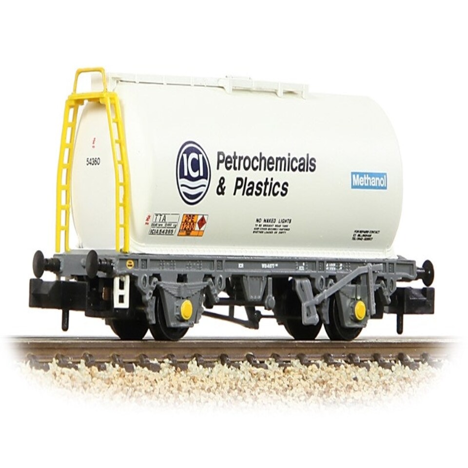 Graham Farish 45t TTA Tank Wagon ICI Petrochemicals White ICI54365