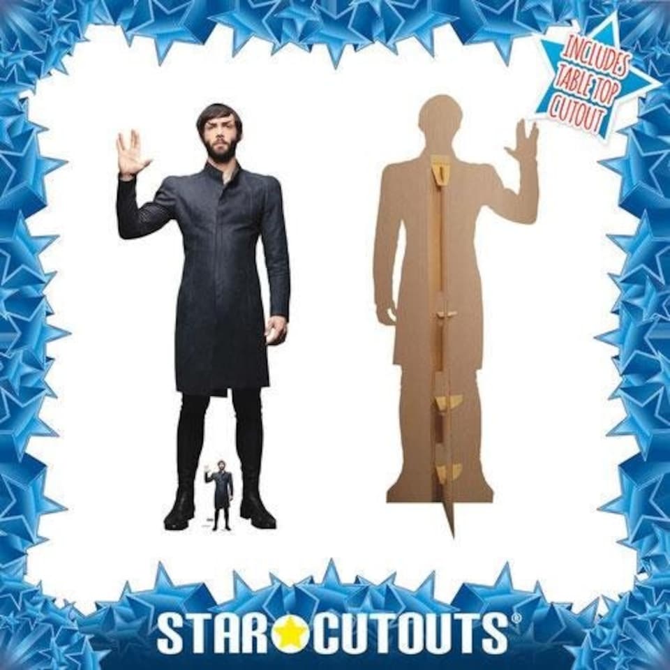 image 1 of Spock Star Trek: Discovery Ethan Peck Lifesize Cardboard Cutout 185cm