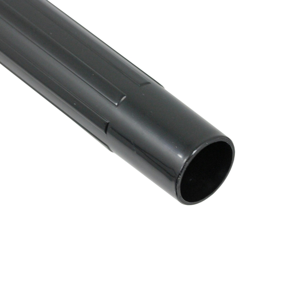 image 1 of SPARES2GO Extension Rod Wand Pipe Tube Compatible with Titan 16L 20L 30L 40L Vacuum Cleaner (Pack of 2, 35mm) Black