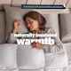 image 3 of Silentnight Goose Feather and Down 10.5 Tog Duvet | White | SuperKing