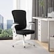 image 2 of Rattantree Ergonomic Office Chair with Flip Up Armrests & Lumbar Support