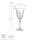 image 3 of RCR Crystal Melodia White Wine Glasses - 210ml - Pack of 6