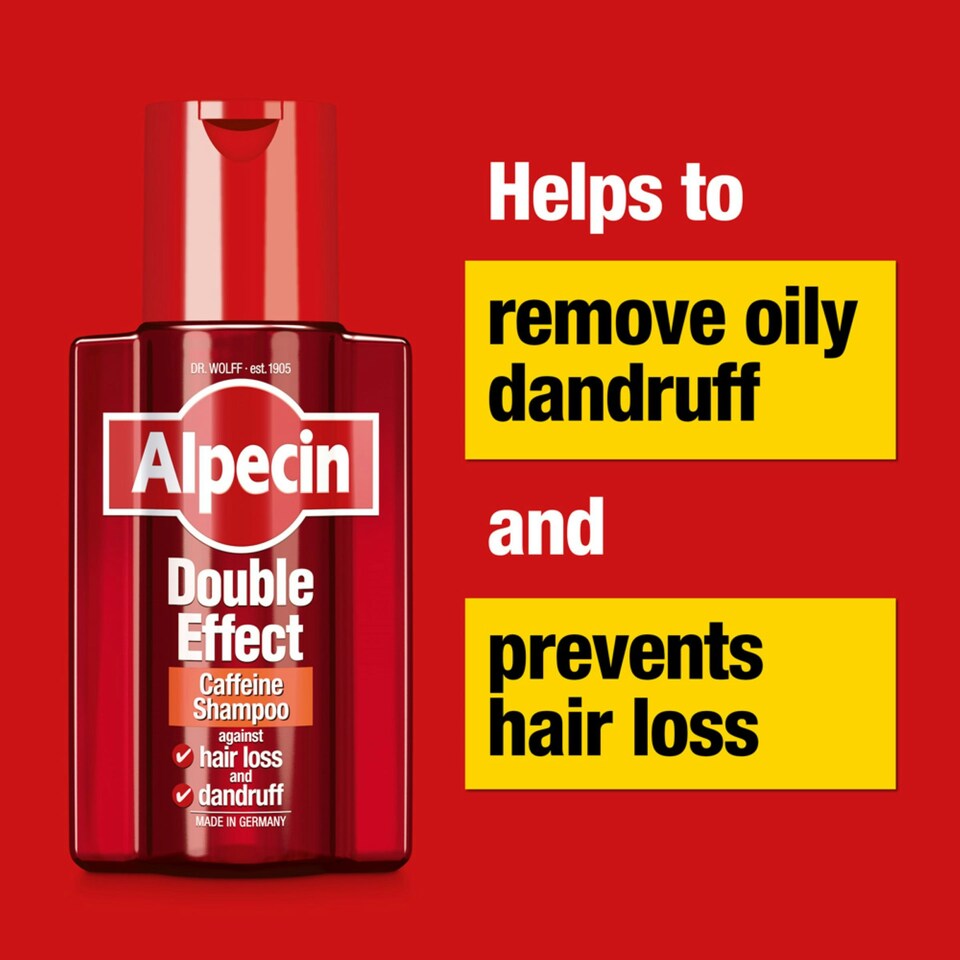 image 1 of Alpecin Double Effect Shampoo 3x 200ml