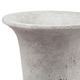 image 2 of Stone Effect Urn Planter - Ceramic - L31 x W31 x H61 cm Grey