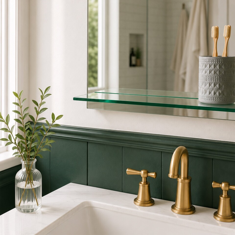 image 1 of Showerdrape Rochester Rectangular Wall Mounted Frameless Bathroom Mirror 70 x 50cm | Chrome | Mirror | 1