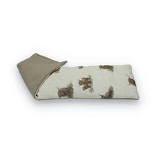The Wheat Bag Co. Microwaveable Unscented Heatable Duo Bag Highland Cattle