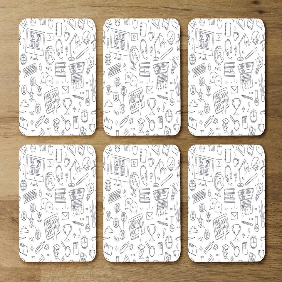 image 1 of Learning online (Coaster)