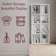 image 4 of Vida Designs 8 Cube Storage Unit, White