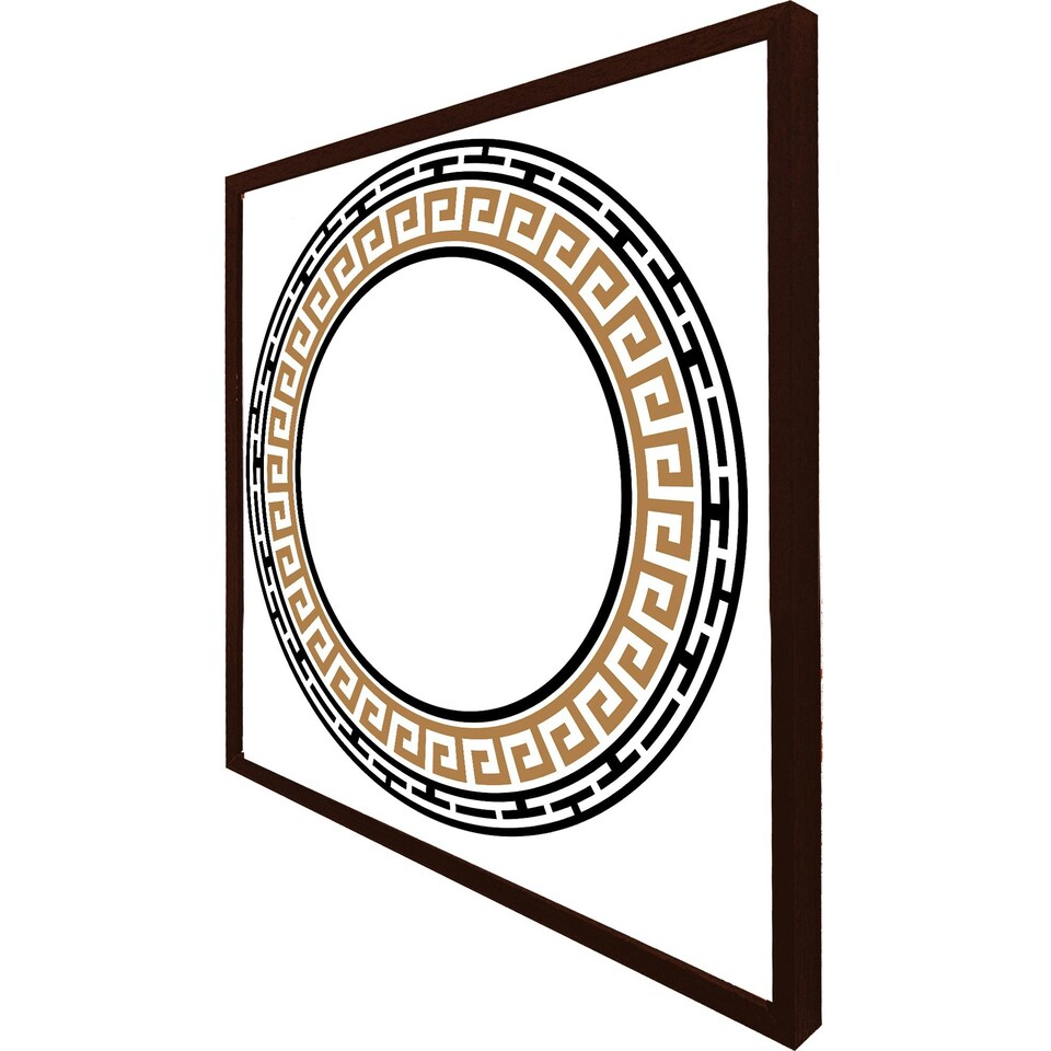 image 1 of Greek key frame (Picture Frame) Black | XL