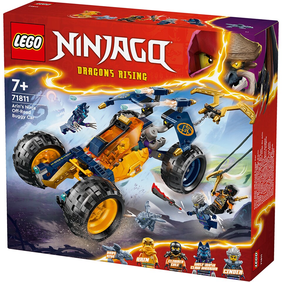 image 1 of LEGO Ninjago Arin's Ninja Off-Road Buggy Car