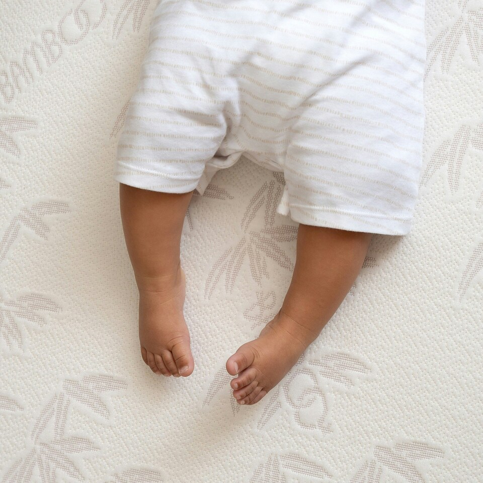 image 1 of Clair de Lune Premium Bamboo Pocket Sprung Cot Bed Mattress