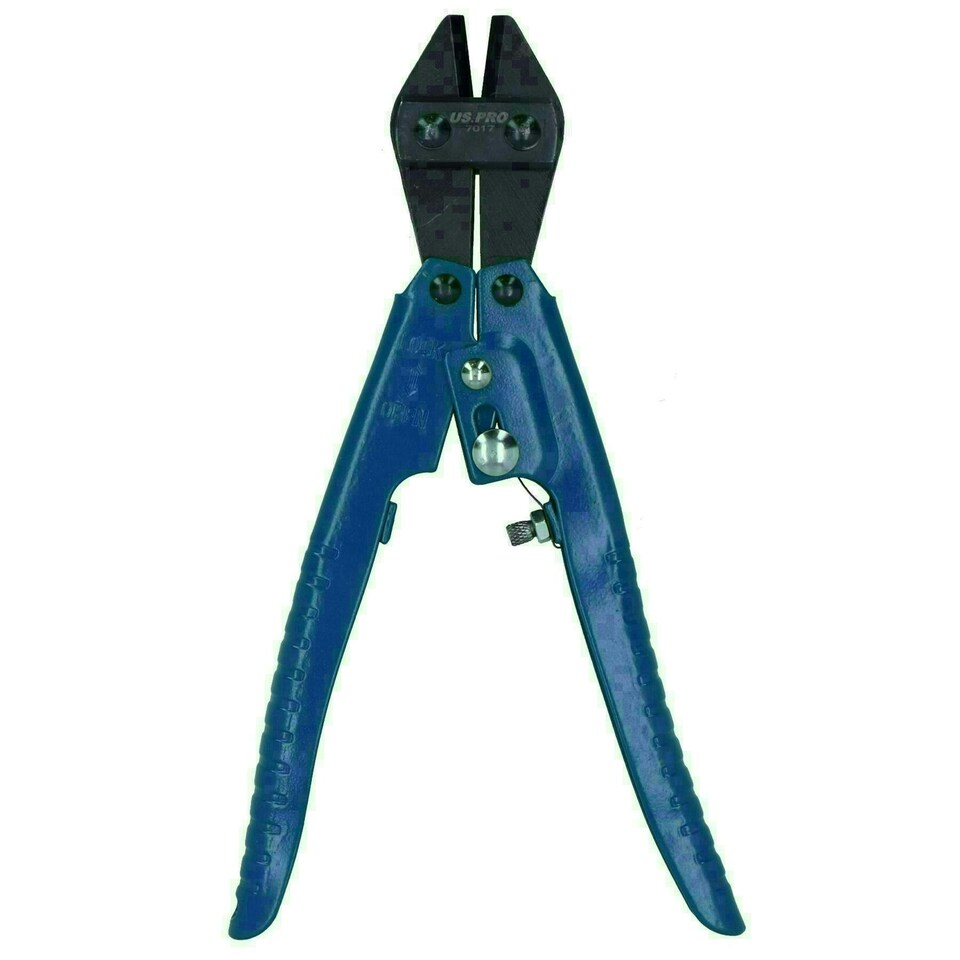 image 1 of 8" Mini Bolt Cutters Croppers Wire Cable Snips Clippers Cutting Tool Bergen