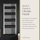 image 6 of Straight Heated Towel Rail Radiator, 481W, 600 x 1400mm, Chrome | Silver | Chrome