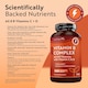 image 2 of Nutravita Vitamin B Complex High Strength with Vitamin D + Vitamin C for Energy-Yielding Metabolism - Reduction of Tiredness (EFSA) - 500 Tablets