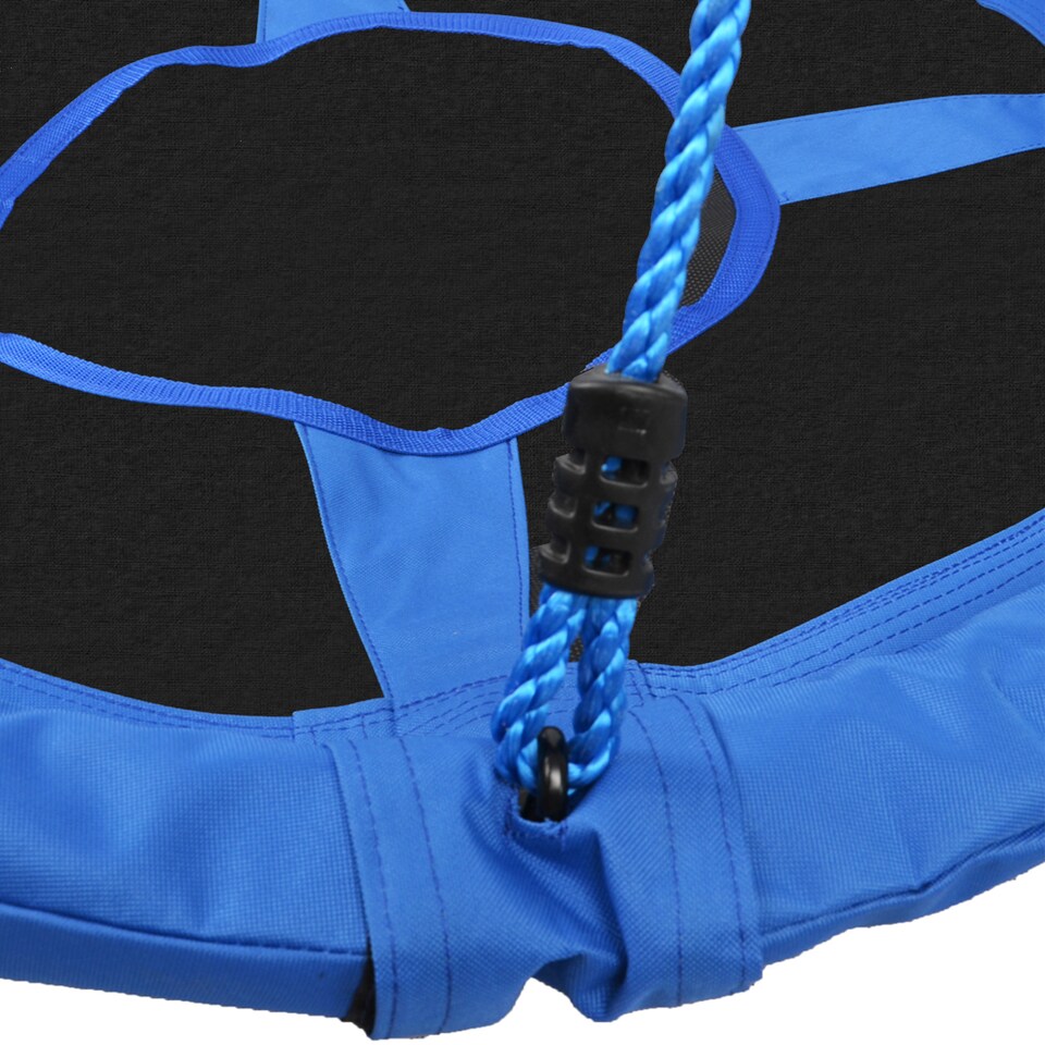 image 1 of HOMCOM Round Swing Kids Game Spin Rope Playground Steel Playroom