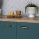 image 1 of Sticky Back Plastic Matt Mallard Green Plain Kitchen Self-adhesive Vinyl Wrap for Cupboards, Doors and Furniture 67.5cm x 10m - d-c-fix