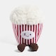 image 1 of OHS Sweetie Pie Filled Novelty Scatter Cushion Soft Fleece Toy Pillow | Red | Poppy the Popcorn