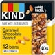image 3 of KIND Bars, Gluten Free Snack Bars, Caramel Chocolate Peanut, High Fibre, No Artificial Colours, Flavours or Preservatives, Multipack 12 x 40g