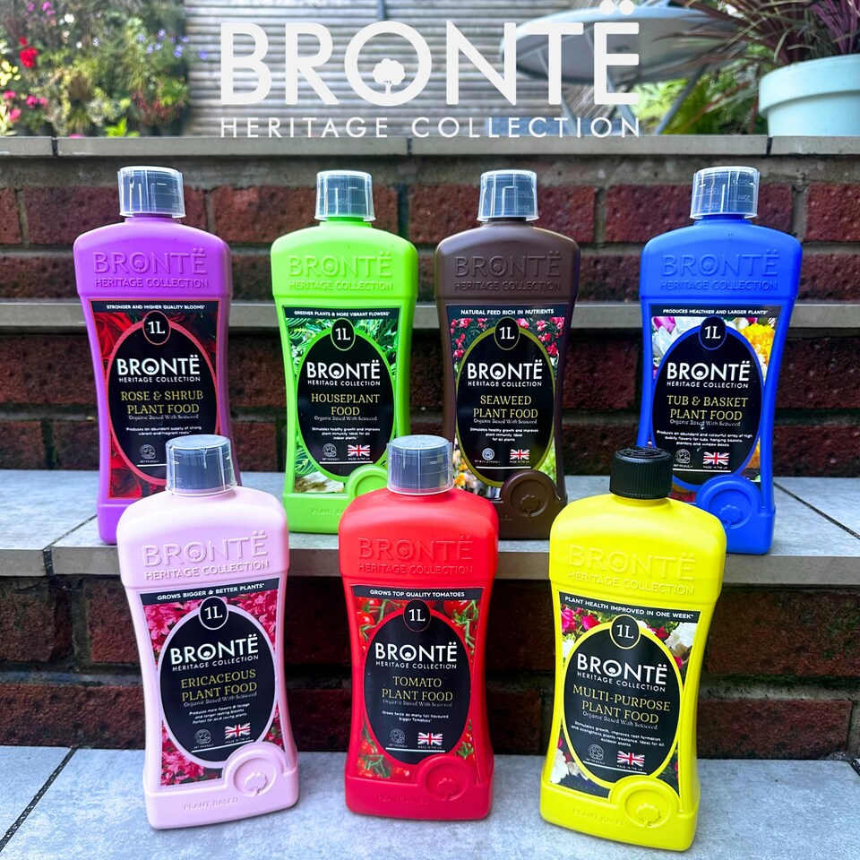 image 1 of Bronte Heritage Collection Tub and  Hanging Basket Plant Food 1L Concentrated Organic Liquid Fertiliser, Seaweed-Enriched