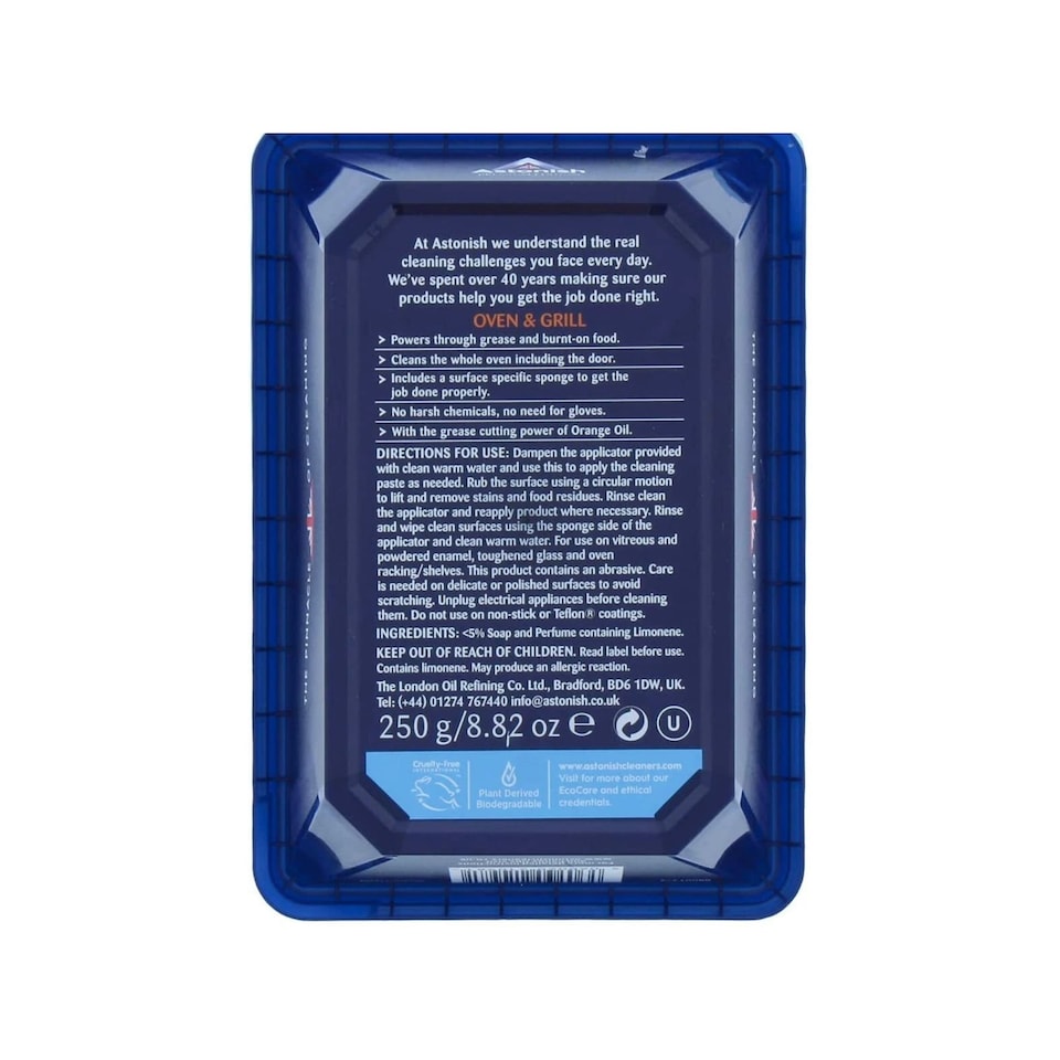 image 1 of Astonish Special 250g Oven Cleaner