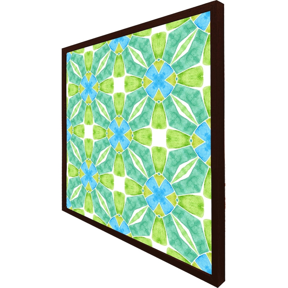 image 1 of Green optimal boho chic (Picutre Frame) Brown | Oak | M