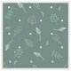 image 1 of Hand drawn leaves (Picutre Frame) White | S