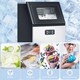 image 8 of HOMCOM Commercial Ice Maker Machine, Freestanding Stainless Steel Ice Machine with Self-Cleaning, LCD Display, 45kg 24 Hours and 11kg Storage for Home, Office, Bar, Restaurant