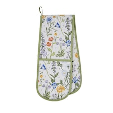 Ulster Weavers Cottage Garden Double Oven Glove Multi