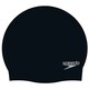 image 1 of Speedo Unisex Adult 3D Silicone Swim Cap - Black - One Size