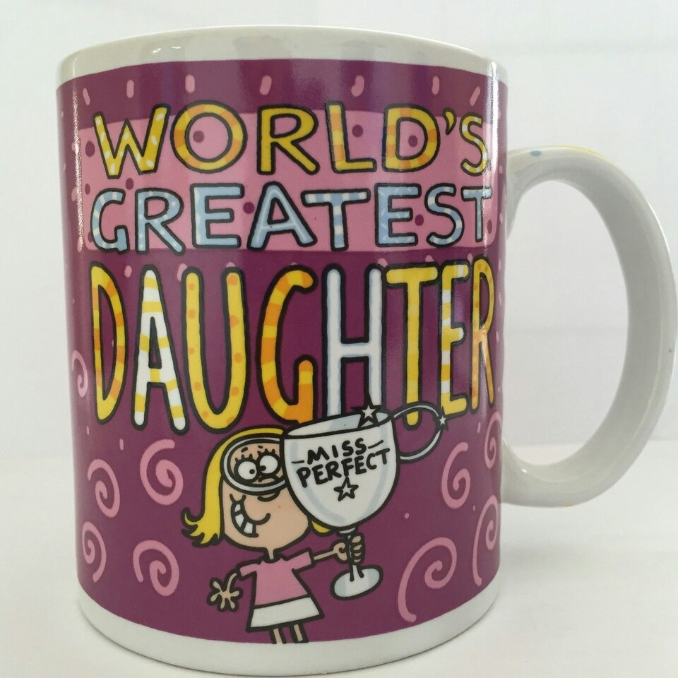 image 1 of World's Greatest Daughter Coffee/Tea Mug Birthday Christmas Act Gift Present