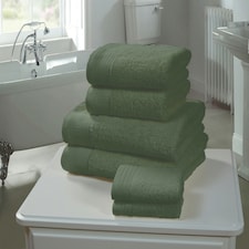 Chatsworth Pure Cotton Bath Super Sheets Super Soft and Absorbant Green | Extra large bath sheet