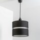 image 4 of CGC GAYLE Black Two Tier Double Ceiling Shade Black