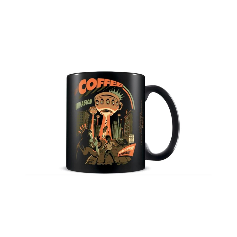 ILUSTRATA (COFFEE INVASION) BLACK POD MUG - ILUSTRATA N/A