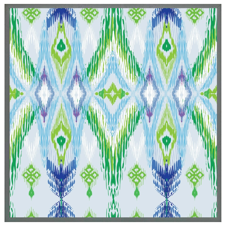 image 1 of Ethnic style modern scarf (Picutre Frame) Black | XL