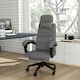image 2 of Vinsetto Home Office Chair Reclining Computer Chair w/ Lumbar Support Dark Grey