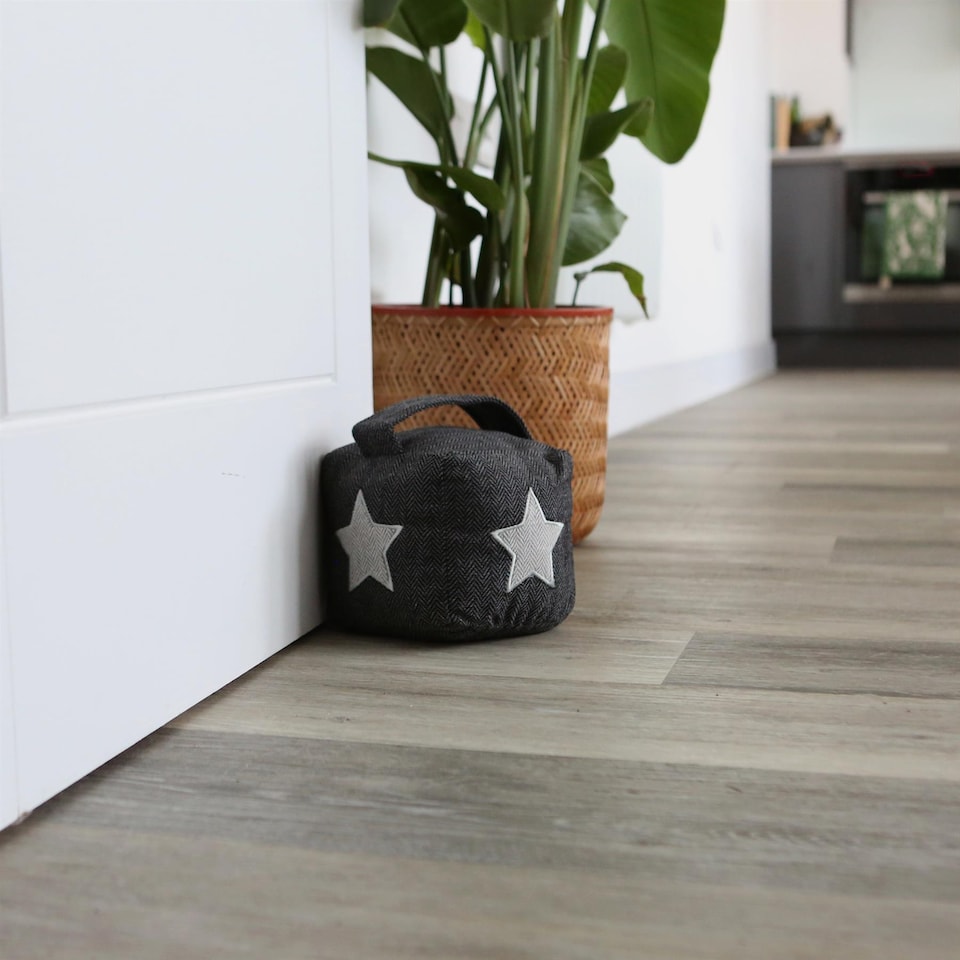 image 1 of Nicola Spring Herringbone Door Stop - 16 x 16cm - Star
