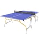 image 1 of SPORTNOW 9FT Foldable Table Tennis Table with Cover, Net, Paddles, Balls - Blue