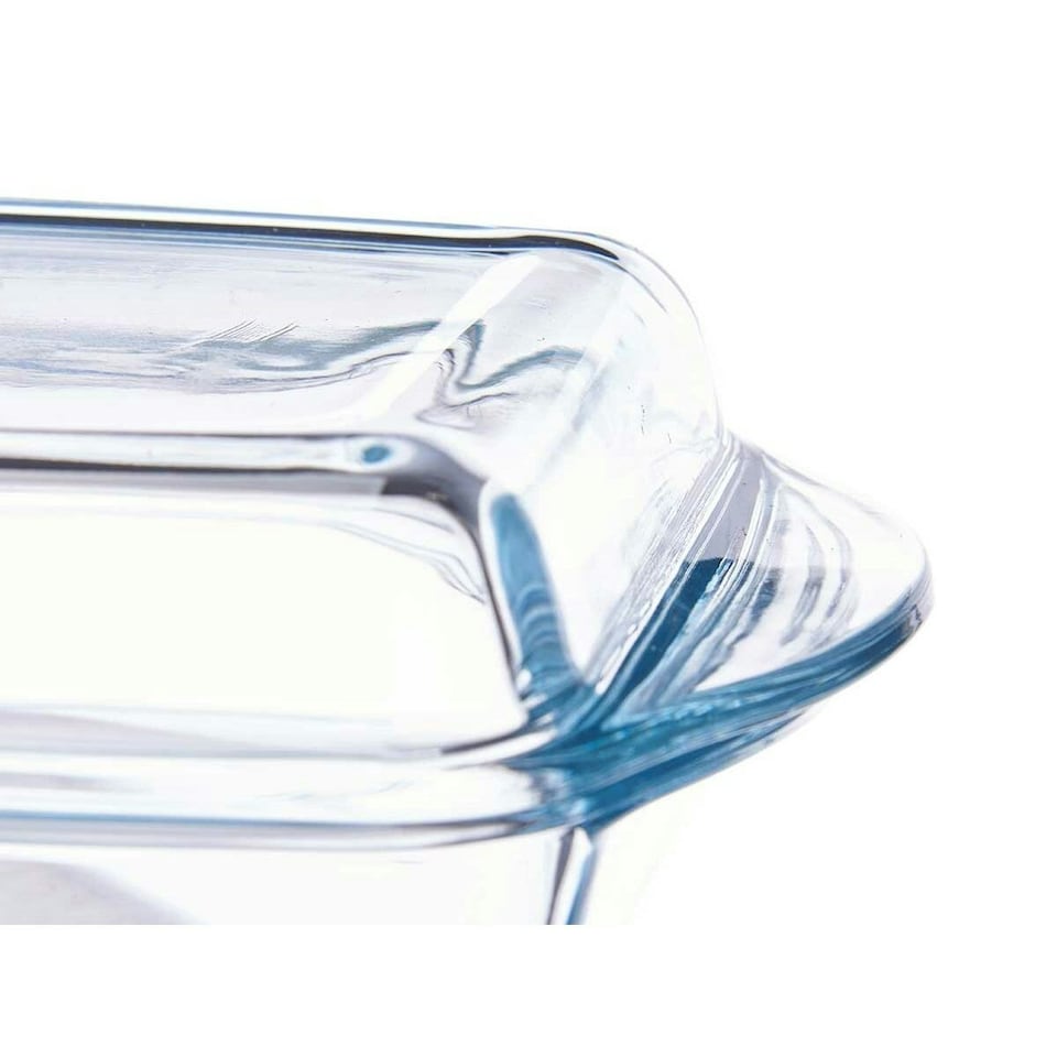 image 1 of Tray with lid Pasabahce Borcam Transparent Borosilicate Glass 1,9 L (4 Units) N/A