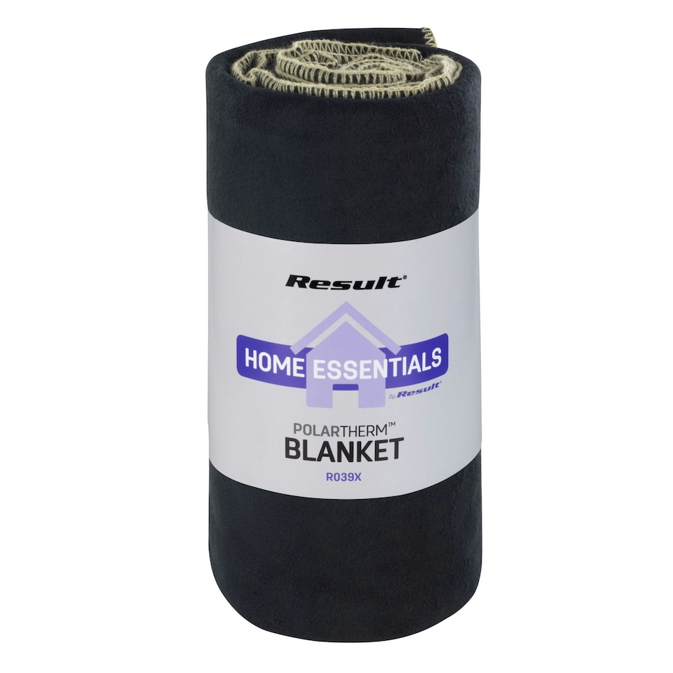 Result Winter Essentials Polartherm Blanket - Black - One Size (UTPC6301)