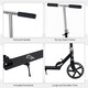 image 4 of HOMCOM Kids Scooter Ride On Toy Height Adjustable For 7-14 Years, Black