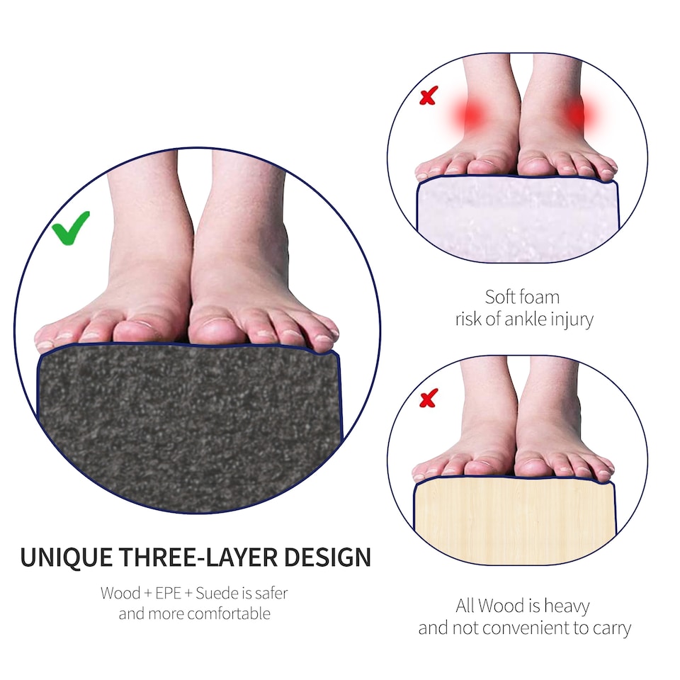 image 1 of HOMCOM 2.1M 7FT Gymnastics Folding Balance Beam Home Gym Training Exercise Sports - Blue | Blue